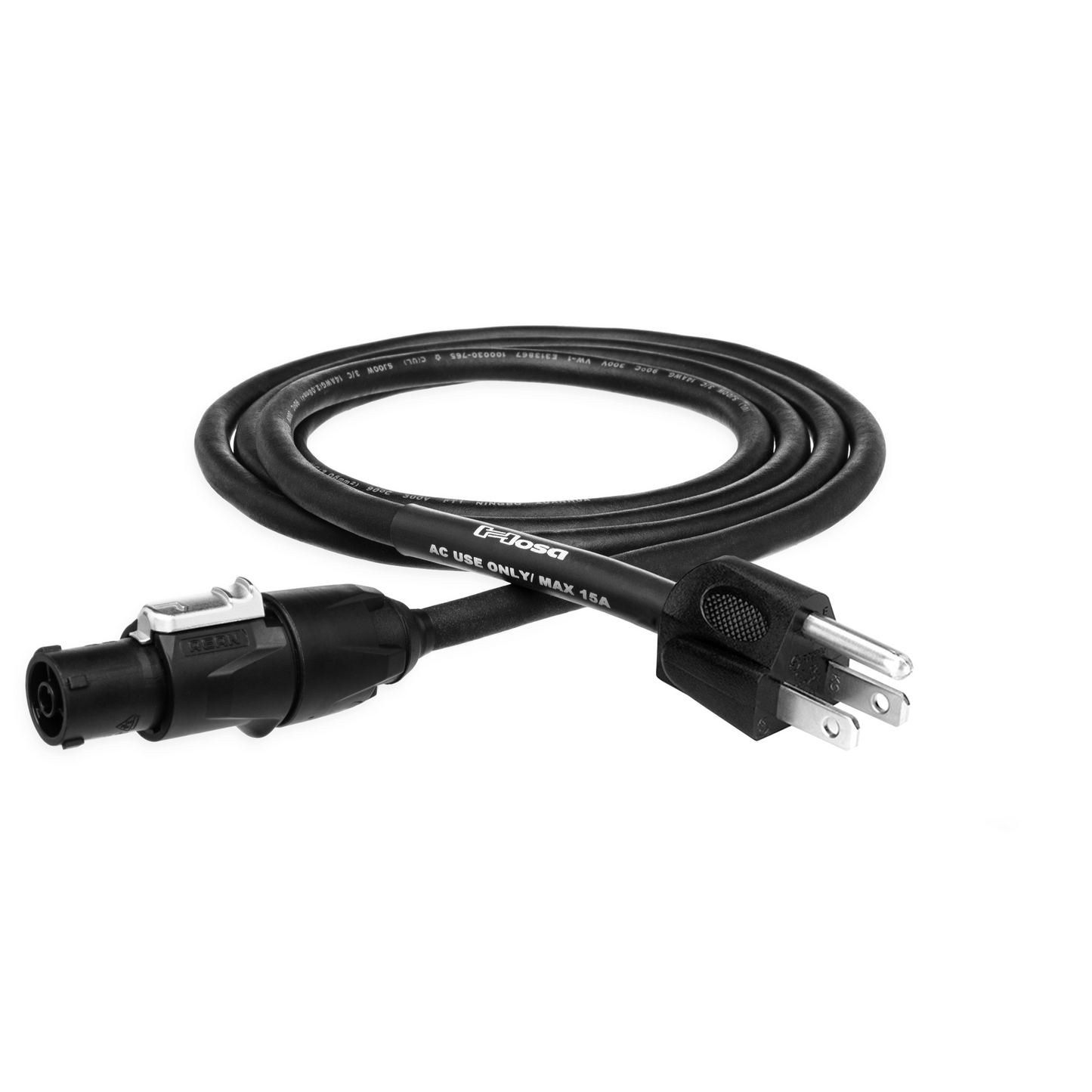 Hosa PRXN-100 REAN Power X to Hosa NEMA 5-15P Cables