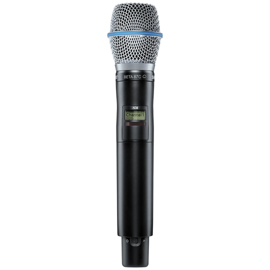 Shure AD Handheld Transmitter with Beta 87C Microphone