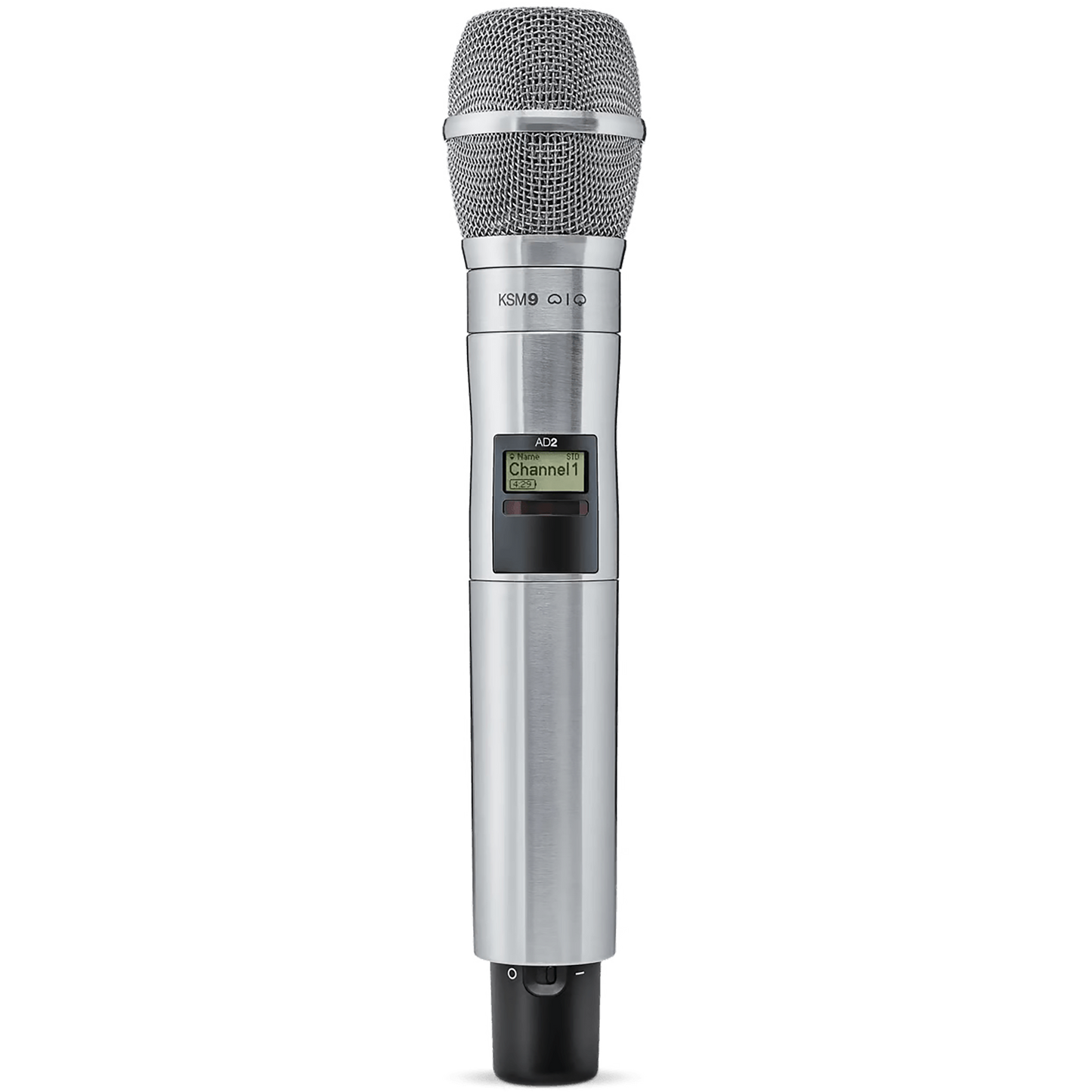 Shure AD Nickel Handheld Transmitter with KSM 9HS Microphone