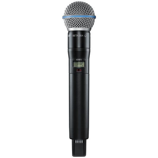 Shure ADX Frequency Diversity Handheld Transmitter with Beta 58 Microphone