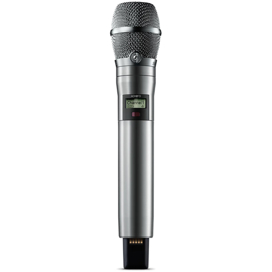 Shure Nickel ADX Frequency Diversity Handheld Transmitter with KSM 11 Microphone