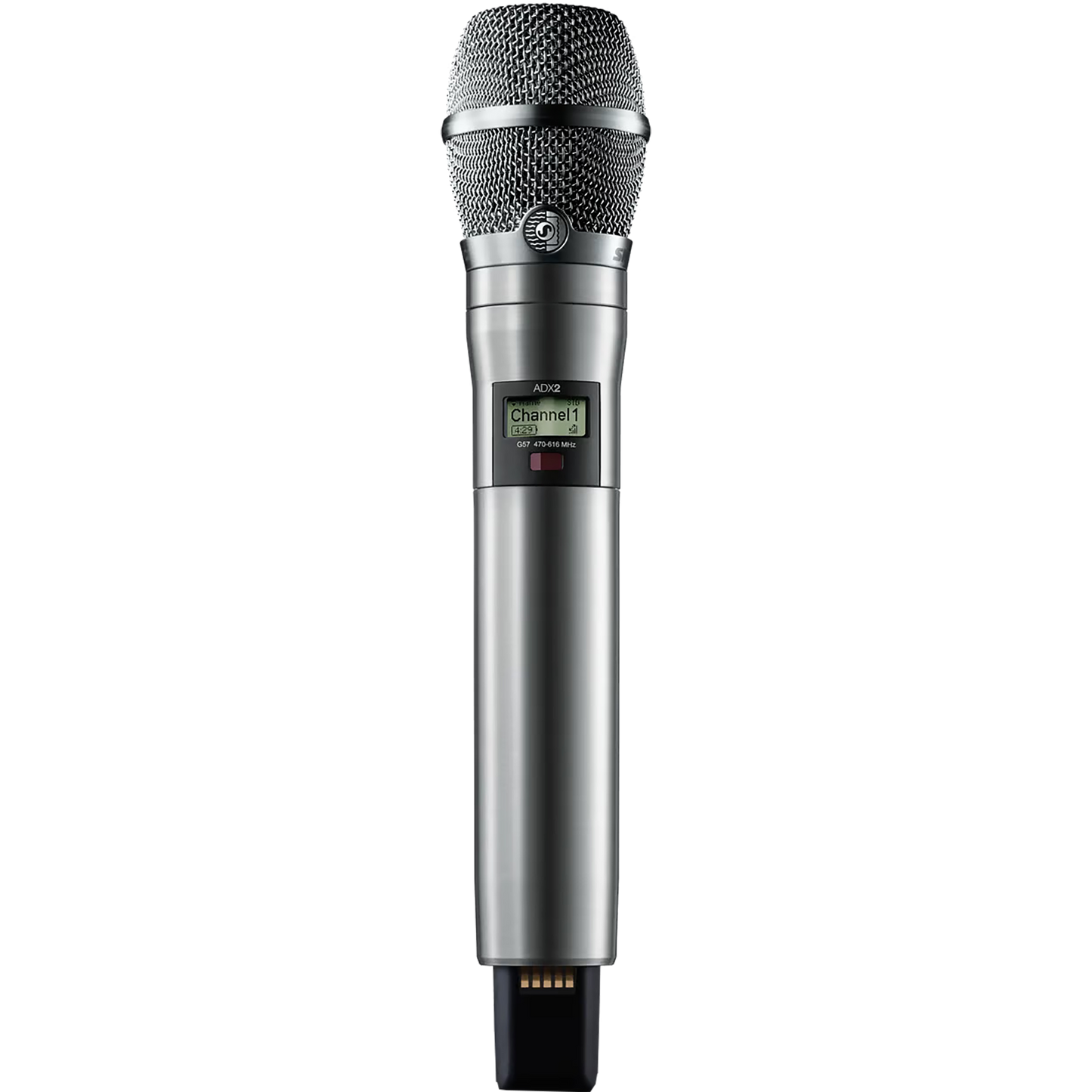 Shure Nickel ADX Handheld Transmitter with KSM 11 Microphone