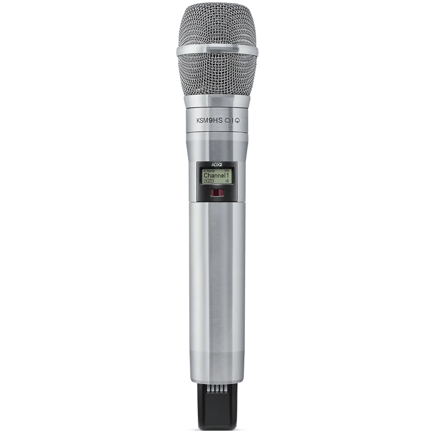 Shure Nickel ADX Handheld Transmitter with KSM 9HS Microphone