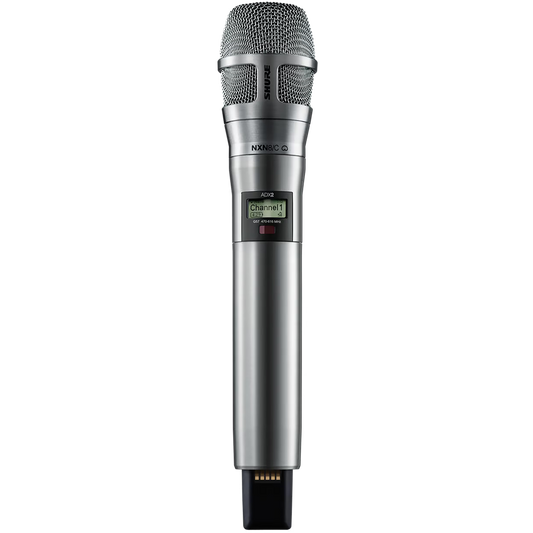 Shure Nickel ADX Handheld Transmitter with Nexadyne 8C Microphone