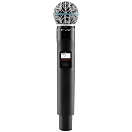 Shure QLX-D Handheld Transmitter with Beta 58A Microphone