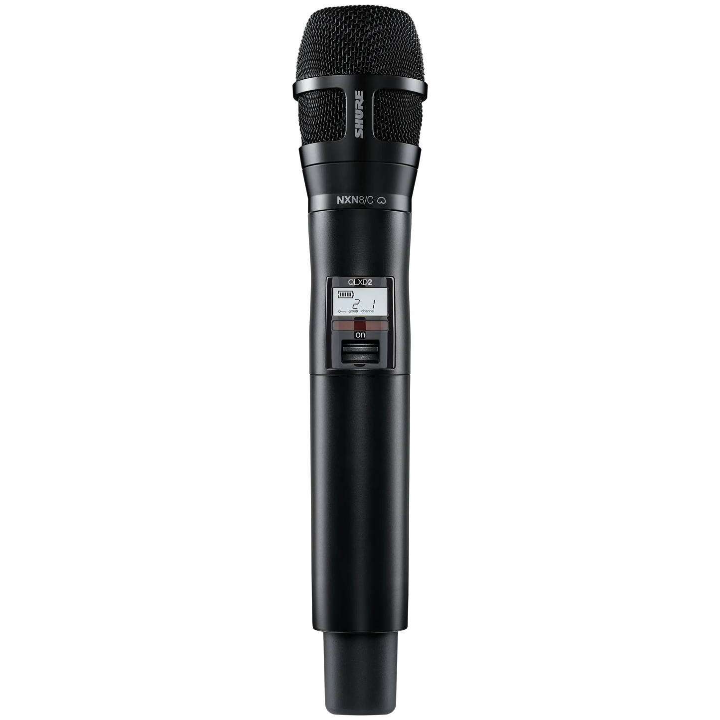 Shure QLX-D Handheld Transmitter with Nexadyne 8/C Microphone