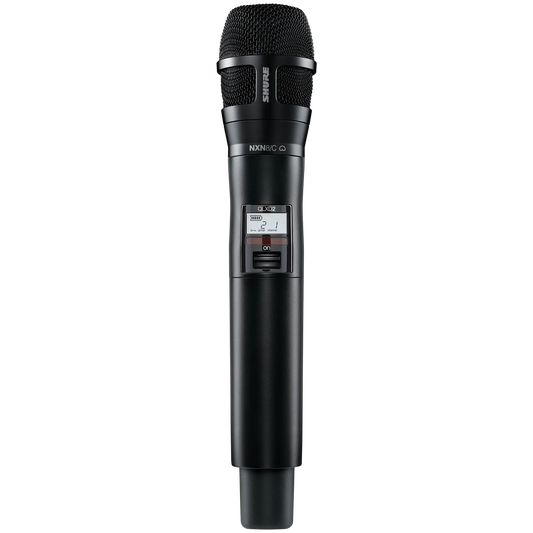 Shure QLX-D Handheld Transmitter with Nexadyne 8/C Microphone