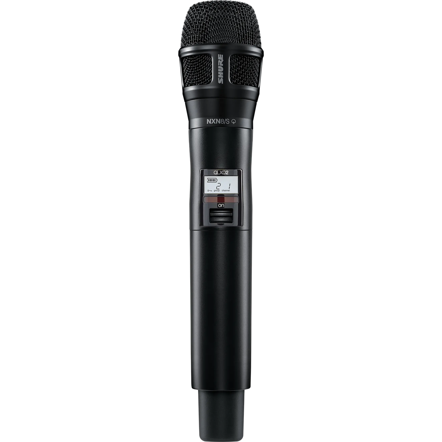 Shure QLX-D Handheld Transmitter with Nexadyne 8/S Microphone