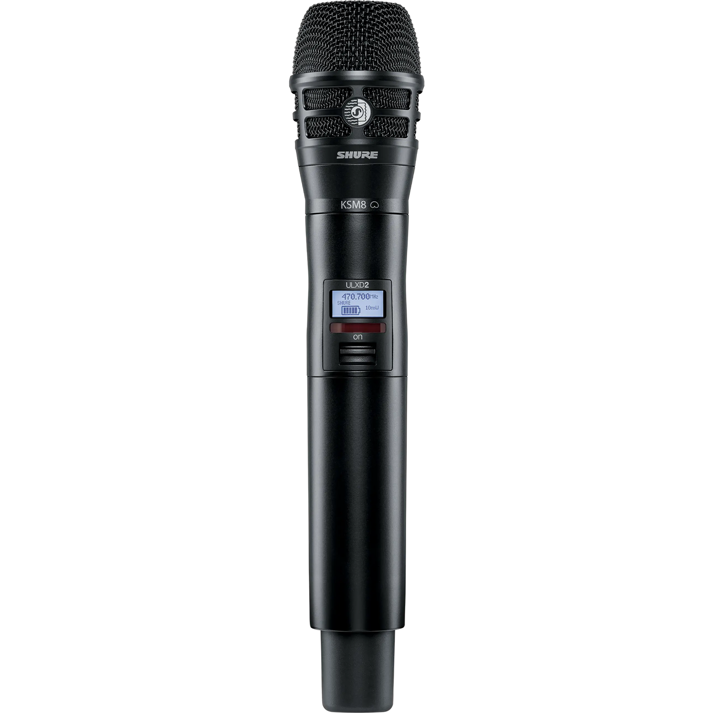 Shure ULX-D Handheld Transmitter with KSM 8 Microphone