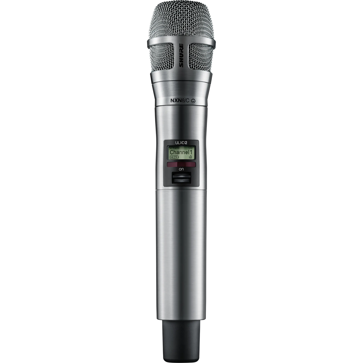 Shure Nickel ULX-D Handheld Transmitter with Nexadyne 8/C Microphone