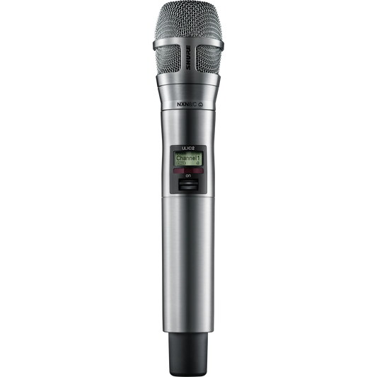 Shure Nickel ULX-D Handheld Transmitter with Nexadyne 8/C Microphone