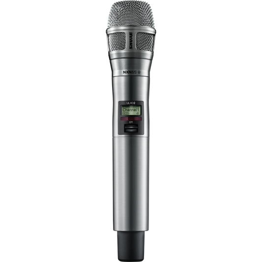 Shure Nickel ULX-D Handheld Transmitter with Nexadyne 8/S Microphone