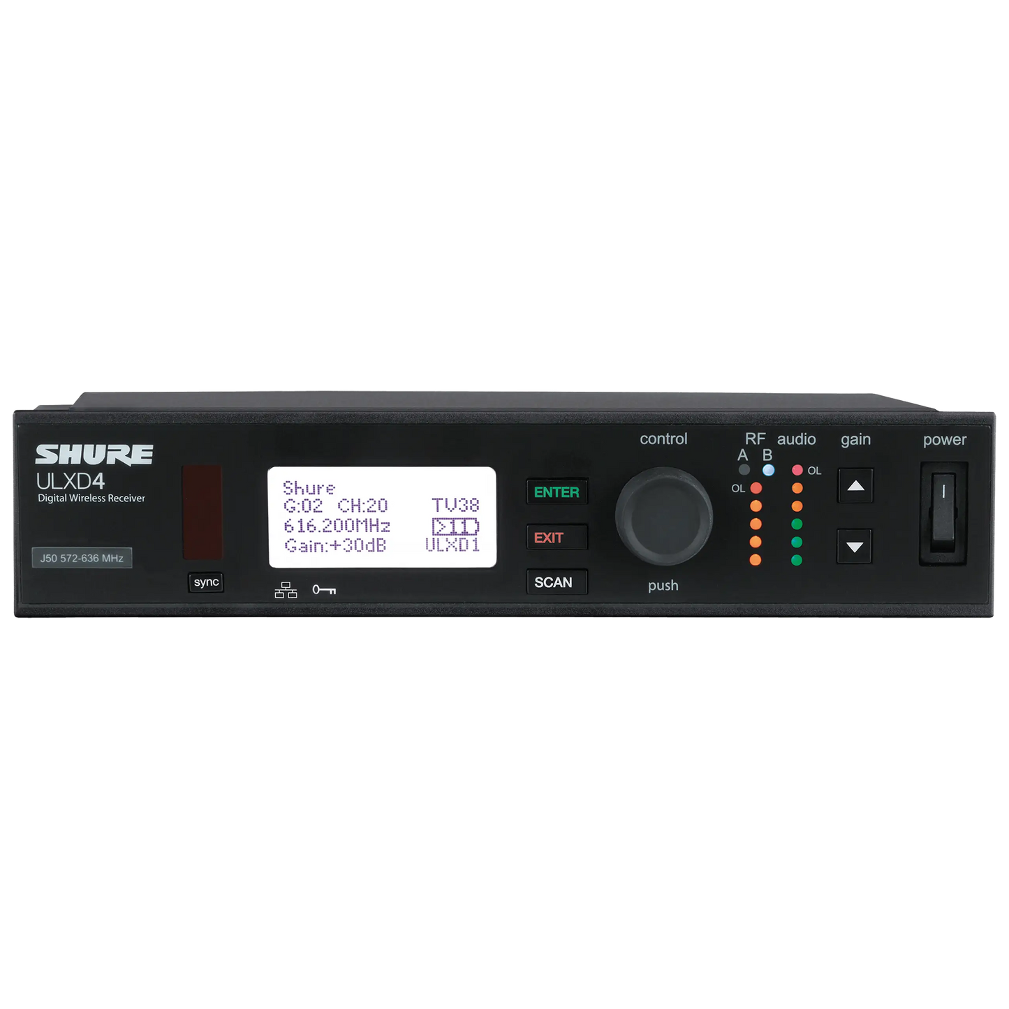 Shure ULX-D 4 Digital Wireless Receiver