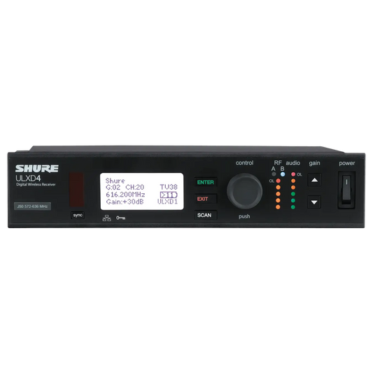 Shure ULXD4 GV Single-Channel Digital Wireless Receiver