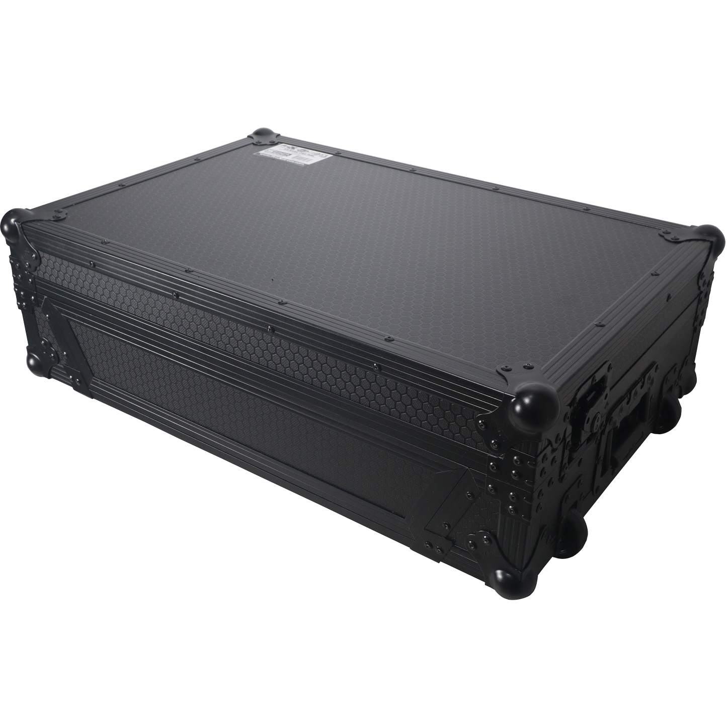 ProX XS-DDJFLX10WBL Flight Style Road Case For Pioneer DDJ-FLX10 or DDJ-GRV6 DJ Controller with 1U Rack Space Wheels