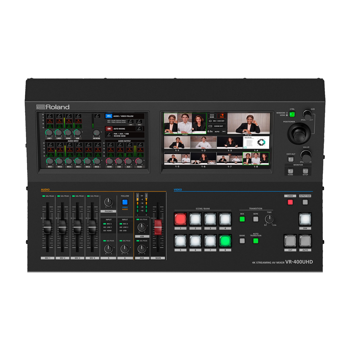 Roland VR-400UHD Streaming Video Switcher