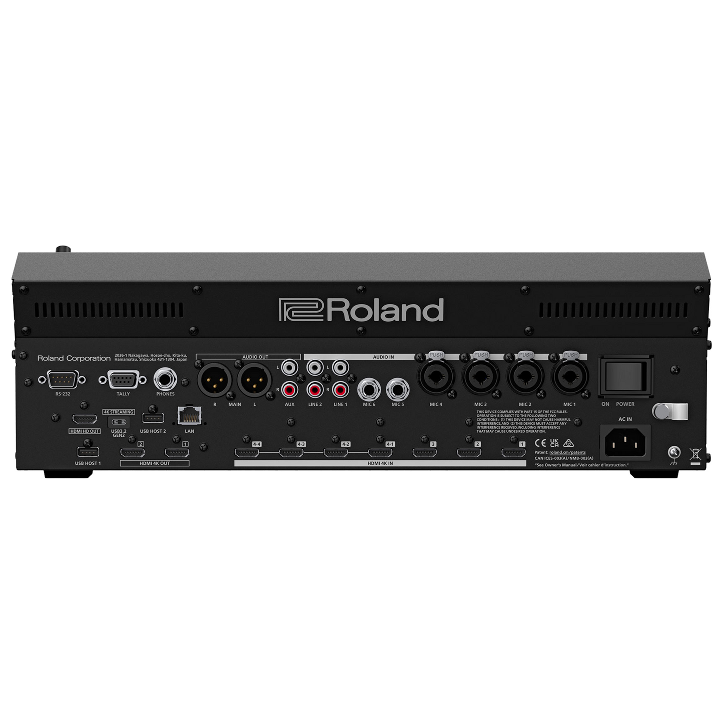 Roland VR-400UHD Streaming Video Switcher